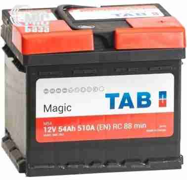 Аккумуляторы Аккумулятор TAB Magic [189054] 6СТ-54 Ач R EN510 А 207x175x175мм